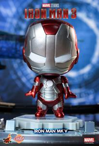 Iron Man 3 Cosbi Mini Figure Iron Man Mark 5 8 Cm