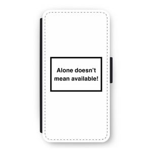 Alone: iPhone 12 Pro Flip Hoesje