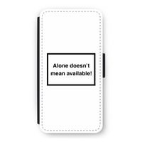 Alone: iPhone 12 Pro Flip Hoesje