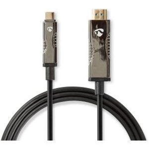 USB Type-C naar HDMI-Kabel | AOC | Type-C Male - HDMI-Connector | 50.0 m | Zwart