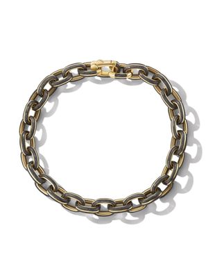 David Yurman bracelet Forged Carbon en or 18ct (9 mm)