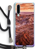 Mars: Huawei P30 Transparant Hoesje met koord