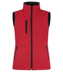 Clique 020959 Padded Softshell Vest Lady - Rood - S