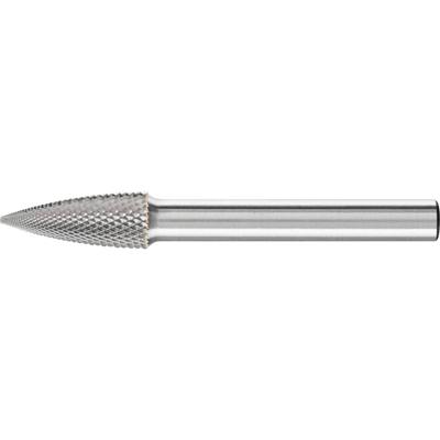 PFERD TOOLS 21122593 Freesstift Hardmetaal Spitsboog Lengte 60 mm Afmeting, Ø 8 mm Werklengte 20 mm Schachtdiameter 6 mm 1 stuks