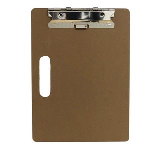 Clipboard/klembord houtkleur A4 formaat 23 x 31 cm