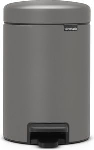 Brabantia NewIcon pedaalemmer 3 liter concrete grey