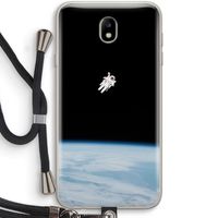 Alone in Space: Samsung Galaxy J7 (2017) Transparant Hoesje met koord
