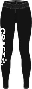 Craft 1912694 Adv Nordic Cl. Wind Tights Jr - Black - 134/140