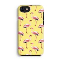 Flamingo's geel: iPhone SE 2020 Tough Case