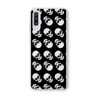 Musketon Skulls: Samsung Galaxy A70 Transparant Hoesje