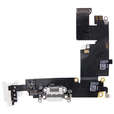 Opladen van Port Dock Connector Flex kabel vervanging voor iPhone 6 Plus(White)