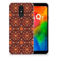 LG Q7 | TPU bumper | Batik Brown