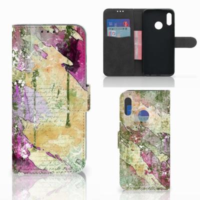 Hoesje Honor 10 Lite Letter Painting Hoesje Honor 10 Lite Letter Painting