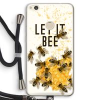 Let it bee: Huawei Ascend P8 Lite (2017) Transparant Hoesje met koord