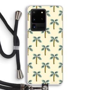 Paradise: Samsung Galaxy S20 Ultra Transparant Hoesje met koord