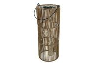 Decostar Hanglamp solar LED Fadime L 55 cm naturel