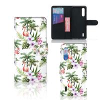 Xiaomi Mi 9 Lite | Telefoonhoesje | Met pasjeshouder | Flamingo Palms