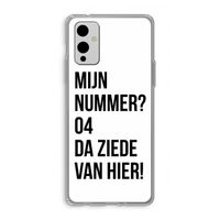 Da ziede van hier: OnePlus 9 Transparant Hoesje