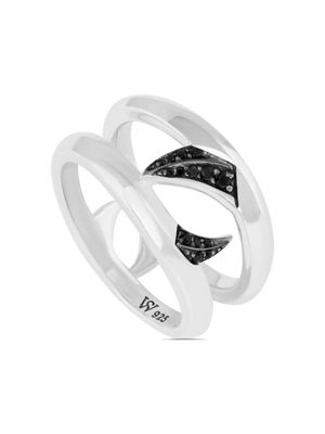Stephen Webster bague Double Thorn en saphir - Argent