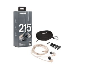 Shure SE215 Pro Headset Bedraad In-ear Podium/studio Transparant