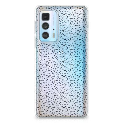 Motorola Edge 20 Pro | TPU bumper | Stripes Dots