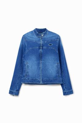 Denim bikerjack - BLUE - M