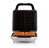 Domo DO9222W wafelijzer 2 wafel(s) 900 W Zwart, Wit - thumbnail