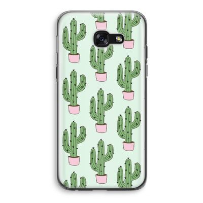 Cactus Lover: Samsung Galaxy A5 (2017) Transparant Hoesje