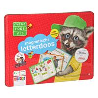 Maan Roos Vis Magnetische Letterdoos - thumbnail