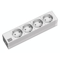 Bachmann 333.0122 10 inch Stekkerdoos voor patchkast Aluminium