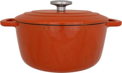 Ovenschaal met deksel - COSY & TRENDY - FONTESTIC - Geëmailleerd gietijzer - Ø24 cm - 4,6 L - Geschikt voor alle kookplaten inclusief inductie - Roest Ovenschaal met deksel - COSY & TRENDY - FONTESTIC - Geëmailleerd gietijzer - Ø24 cm - 4,6 L - Geschikt voor alle kookplaten inclusief inductie - Roest