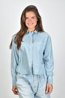 Academia blouse Mia 73DT1-621 celeste unito tinto capo