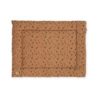 Jollein boxkleed 80x100cm Spot caramel - thumbnail