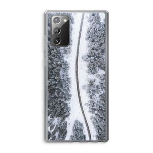 Snøfall: Samsung Galaxy Note 20 / Note 20 5G Transparant Hoesje