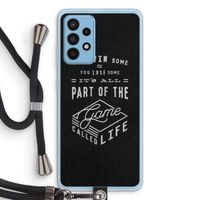 Life: Samsung Galaxy A52 Transparant Hoesje met koord