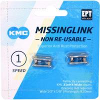 KMC schakel wide missinglink z1ehx nr ept - fietskettingslot, 2m, zwart
