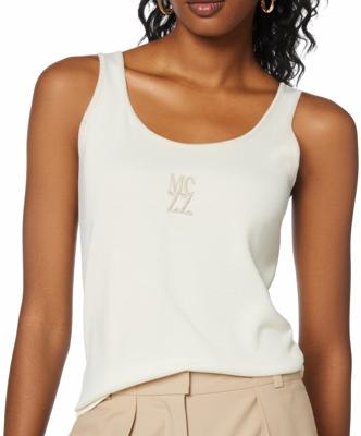 Maicazz Florence Sp25.60.017 Tops En Singlets Coconut Milk