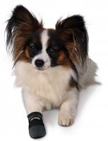 Trixie walker care beschermschoenen zwart 2 stuks (M 15X8 CM) - thumbnail