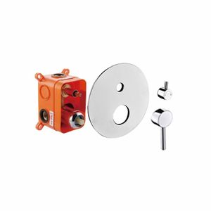 Best Design Douchekraan Prato Mengkraan + Inbouwdeel 2-Weg 1/2" Rond