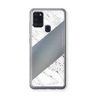 Biggest stripe: Samsung Galaxy A21s Transparant Hoesje