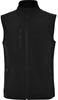 Roly RY6438 Softshell Vest Quebec - Black 02 - S