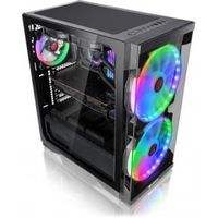 RAIJINTEK Silenos Pro A-RGB Midi-Tower Midi-Toren Zwart, Transparant