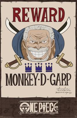 Poster One Piece Wanted - Garp Cross Guild 61x91,5cm