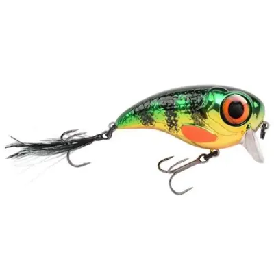 SPRO Spro Fat Iris Hardlure Chrome Perch 8cm 40g
