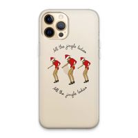 Jingle Ladies: iPhone 13 Pro Max Transparant Hoesje