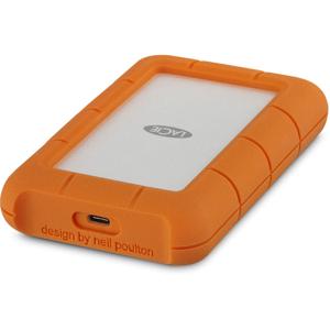 LaCie Rugged USB-C externe harde schijf 4000 GB Oranje, Zilver
