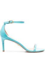Stuart Weitzman sandales Nudist 75 à bout ouvert - Bleu
