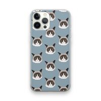 It's a Purrr Case: iPhone 12 Pro Max Transparant Hoesje