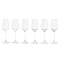 ITEM Wijnglazen - 6x stuks - 250 ml - glas - witte wijn - vaatwasserbestendig