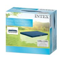 Zwembadafdekking Intex 28037 4 x 2 m Blauw Marineblauw